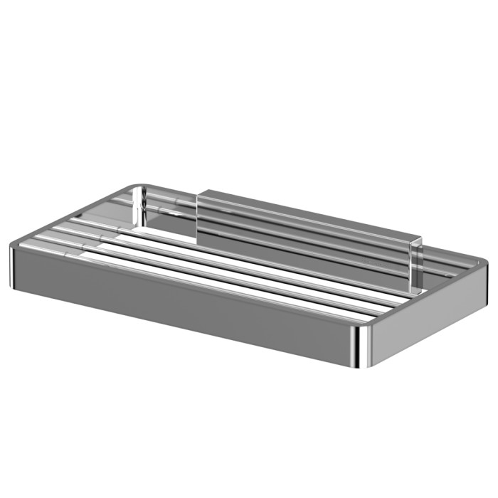 Мыльница-решетка подвесная, Whitecross Cubo chrome, хром арт. CU2424CR