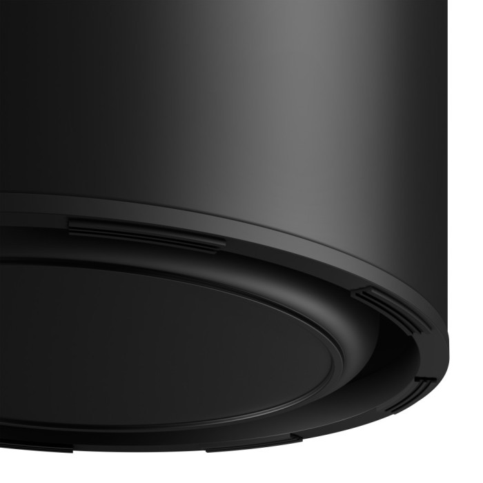 Keuco ведро для мусора с крышкой 5 л, plan, черный матовый арт. 04989 370037