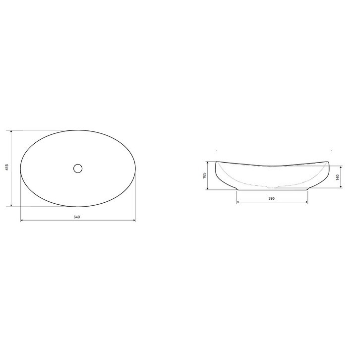 Раковина, накладная, Excellent Filina 2.0, арт. CEAC.630.420.WH