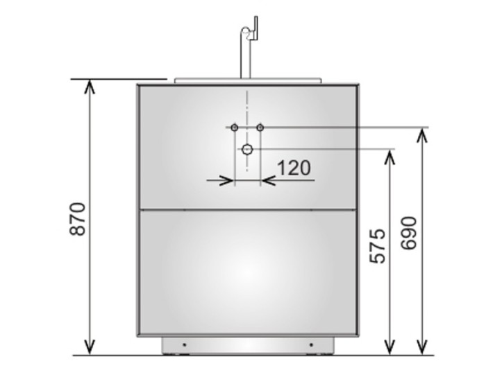 Keuco напольная тумба под умывальник, 700х 800х535 мм 2 ящика фасад дуб, edition lignatur, арт. 33370 700023