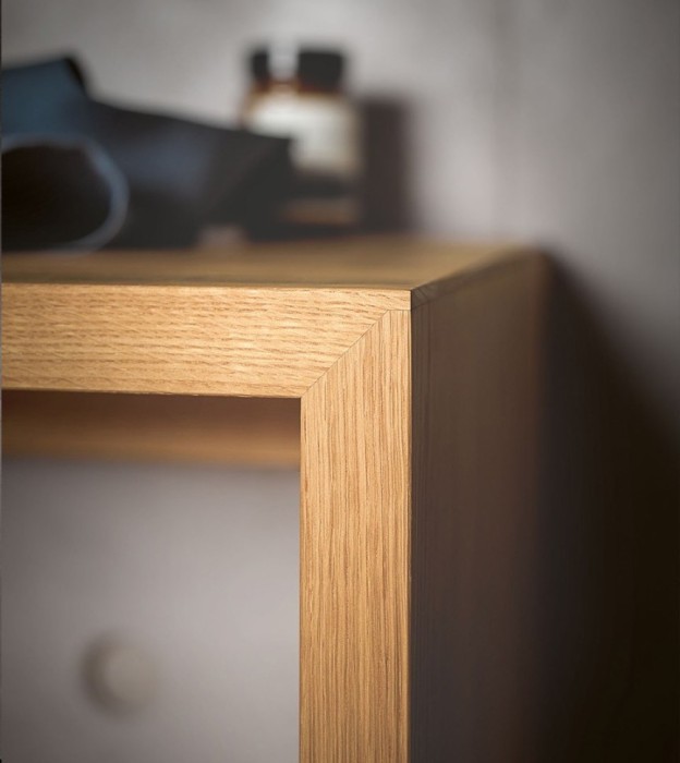 Keuco скамья для сиденья напольная 1050 x 430 x 400 мм дуб, edition lignatur, арт. 33335 700000