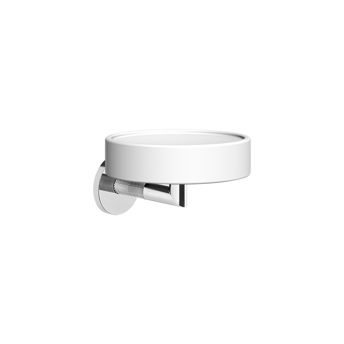 Gessi Мыльница настенная белая, Anello, 63701#031 цвет: хром
