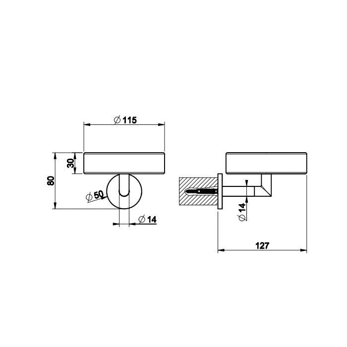 Gessi Мыльница настенная белая, Anello, 63701#031 цвет: хром