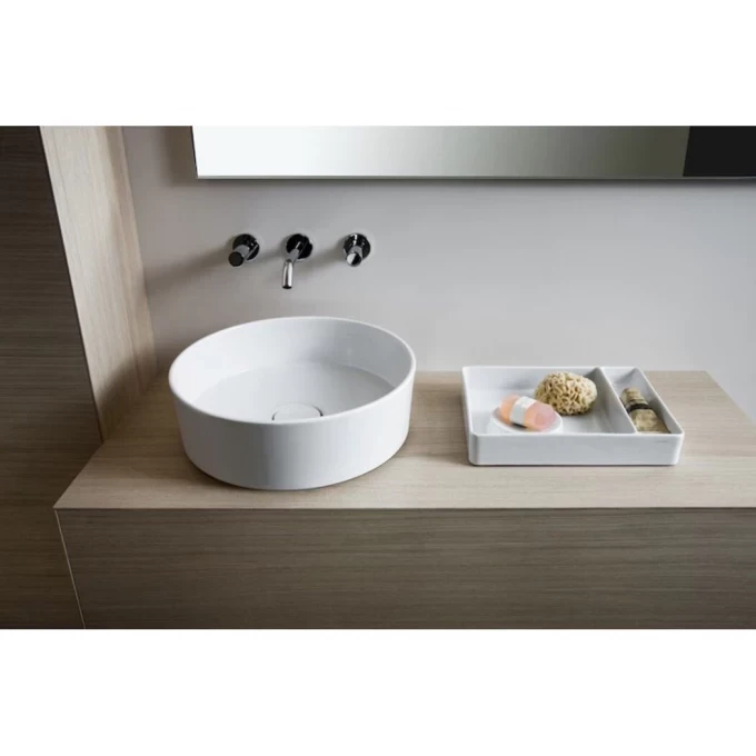 LAUFEN раковина накладная 42x42, KARTELL - 8.1233.1.000.112.1