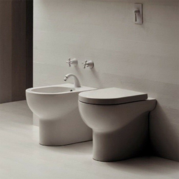 Azzurra Унитаз 35x46 NUVOLA, NUVCTP046000BI/(NUV146/P bi) цвет: белый
