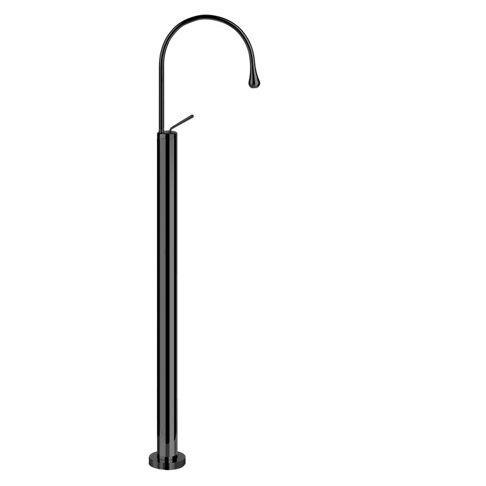 Gessi Напольный смеситель для раковины (без всраиваемой части), Goccia, 33624#299 цвет: черный