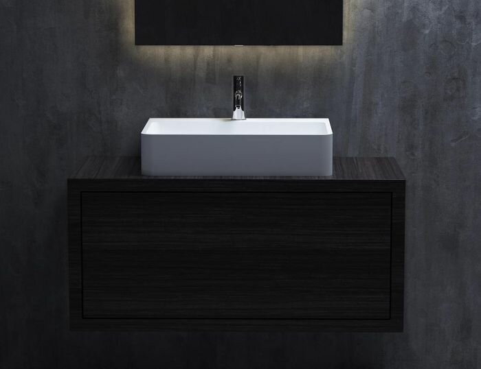 Salini раковина накладная 59,5x44,5, ottavia, 1103201mrh цвет: матовый белый