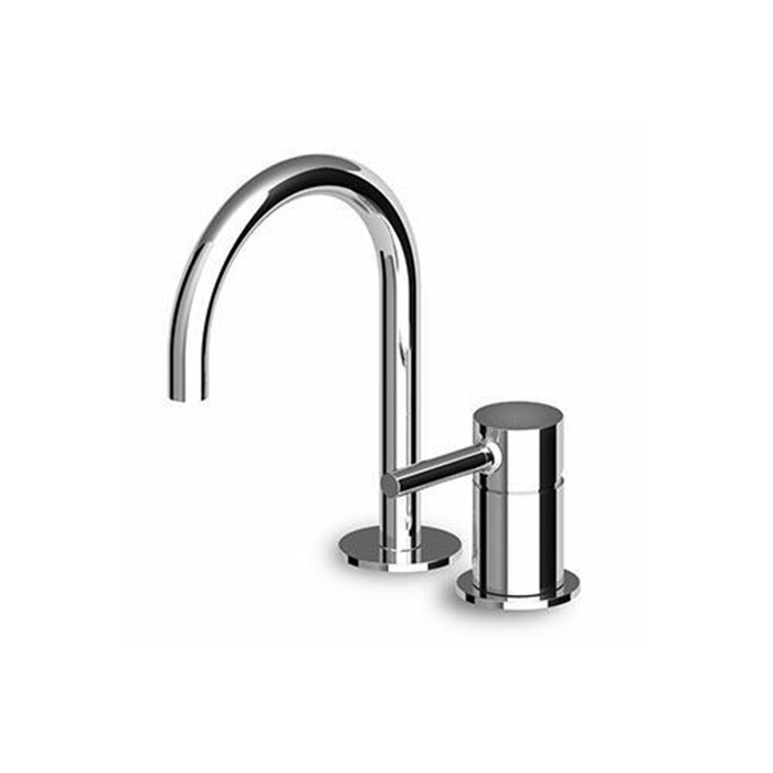 Zucchetti однорычажный смеситель для раковины на 2 отверстия, излив 145 мм, pan, хром арт. zp6224