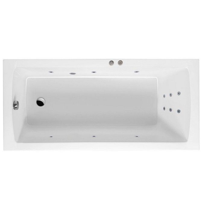 Встраиваемая ванна 170x75 line, Excellent Aquaria, хром арт. WAEX.AQU17.LINE.CR