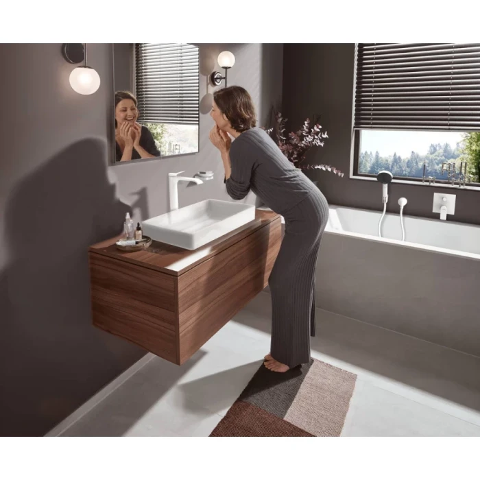Hansgrohe смеситель для ванны, Vivenis, белый арт. 75416700