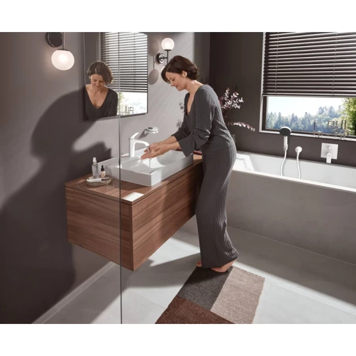 Hansgrohe смеситель для ванны, Vivenis, белый арт. 75416700