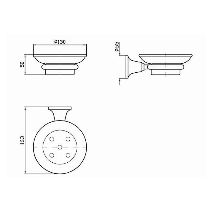 Zucchetti мыльница, подвесная, agora classic, золото/белый арт. zad410.c40
