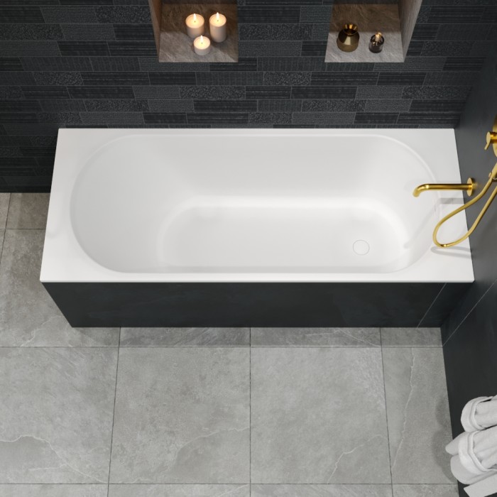 Пристенная ванна 170x70, Whitecross Gin, белый мат арт. 0217.170070.200
