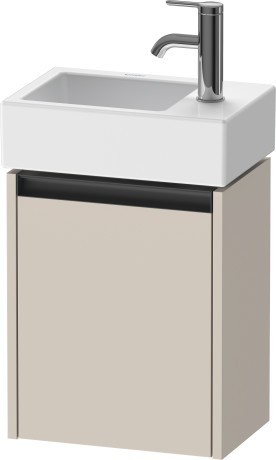 Duravit тумба подвесная под раковину 238 мм х 364 мм х 440 мм, ketho.2, k25071l83830000 цвет: серо-коричневый суперматовый
