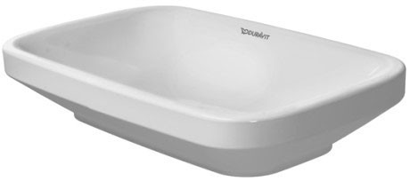 Duravit раковина встраиваемая сверху 60х38см, durastyle, 0349600000 цвет: белый