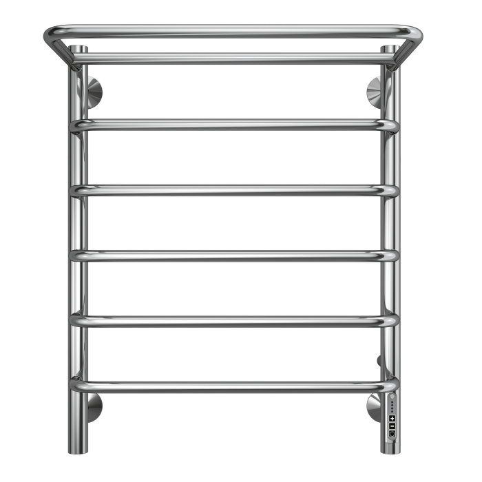 Terminus электрический полотенцесушитель полка п6 500х650 электро (quick touch), электрика стандарт арт. 4670078531438