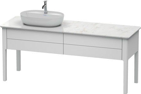 Duravit тумба напольная под столешницу, luv, lu9563l3636 цвет: белый