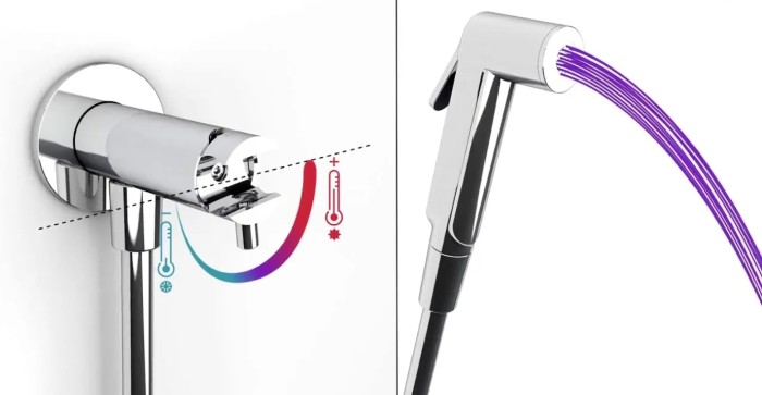 Almar гигиенический душ гидро-прогрессивный, e136009.nb цвет: никель брашированный