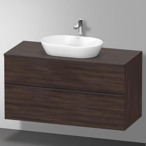 Duravit тумба подвесная под раковину 1200 мм х 550 мм и консолью, d-neo, de496905353 цвет: каштан темный