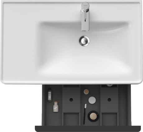 Duravit тумба подвесная под раковину 784 мм х 452 мм, d-neo, de425702222 цвет: белый глянцевый