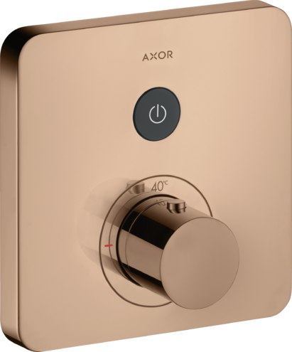 AXOR термостат для душа, ShowerSelect, красное золото арт. 36705300