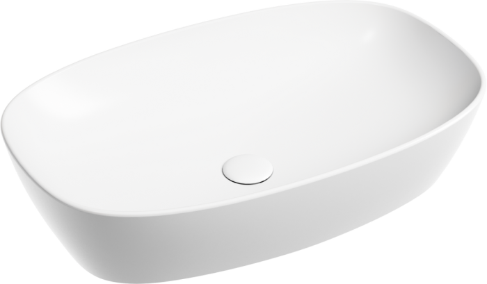 Ceramicanova раковина накладная element, cn6049mw цвет: белый