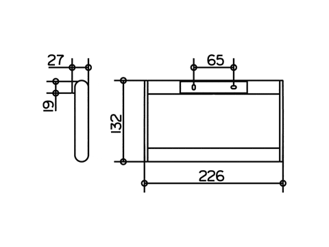 Keuco кольцо для полотенца 26 см, plan, хром арт. 14921 010000
