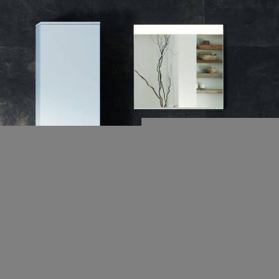 Keuco тумба подвесная под раковину без отверстия под смеситель, с двумя выдвижными фронтами, edition 400, трюфель арт. 31571 170000