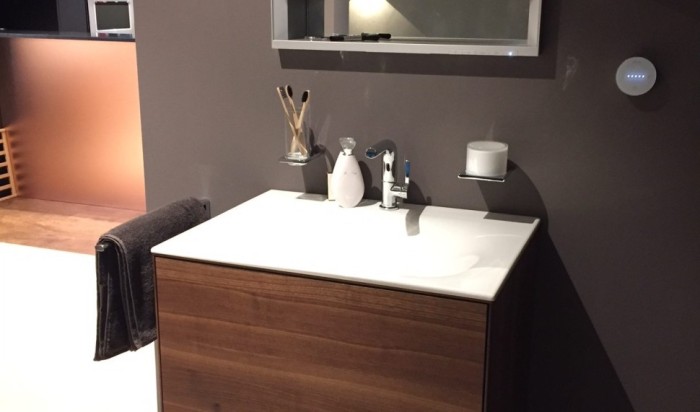 Keuco раковина встраиваемая с 1 отверстием под смеситель, edition lignatur, белый арт. 33340 310701