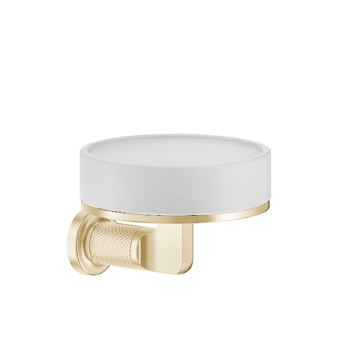 Gessi Мыльница, настенная, Inciso, 58501#246 цвет: золото/белый
