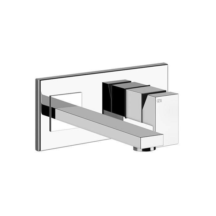 Gessi Встраиваемый однорычажный смеситель, излив 206мм, Rettangolo, 44836#031 цвет: хром