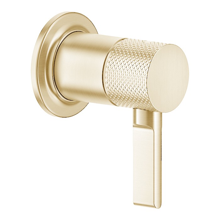 Gessi Смесителя для ванны, встраиваемый, на 1 источник, Inciso, 58109#246 цвет: золото