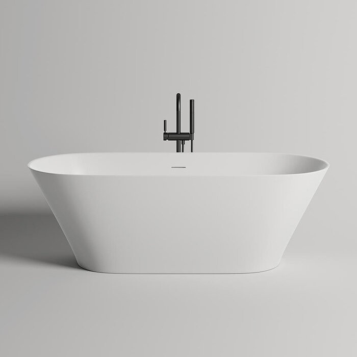 Salini ванна отдельностоящая 180,7x81, mona, 102911g цвет: глянцевый белый