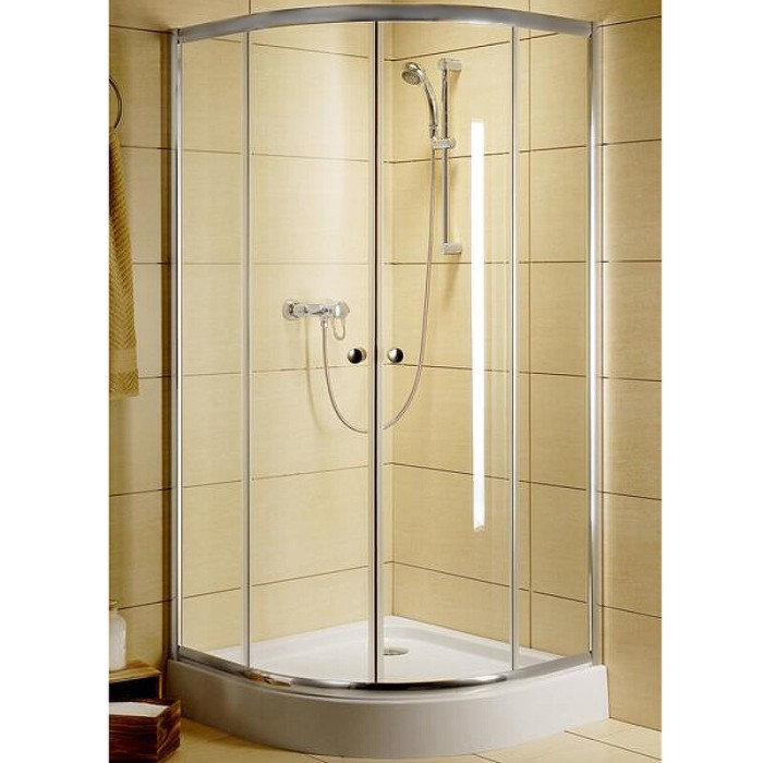 Radaway душевой уголок a 90x90 профиль хром стекло прозрачное, Classic - 30000-01-01