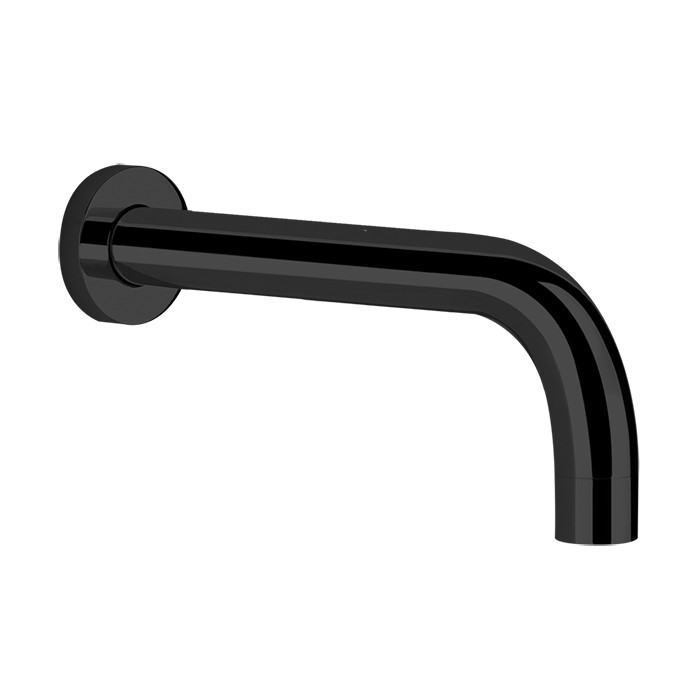 Gessi Настенный излив для ванны длинный, комбинируемый с удаленным управлением, Emporio Via tortona, 38787#299 цвет: black xl