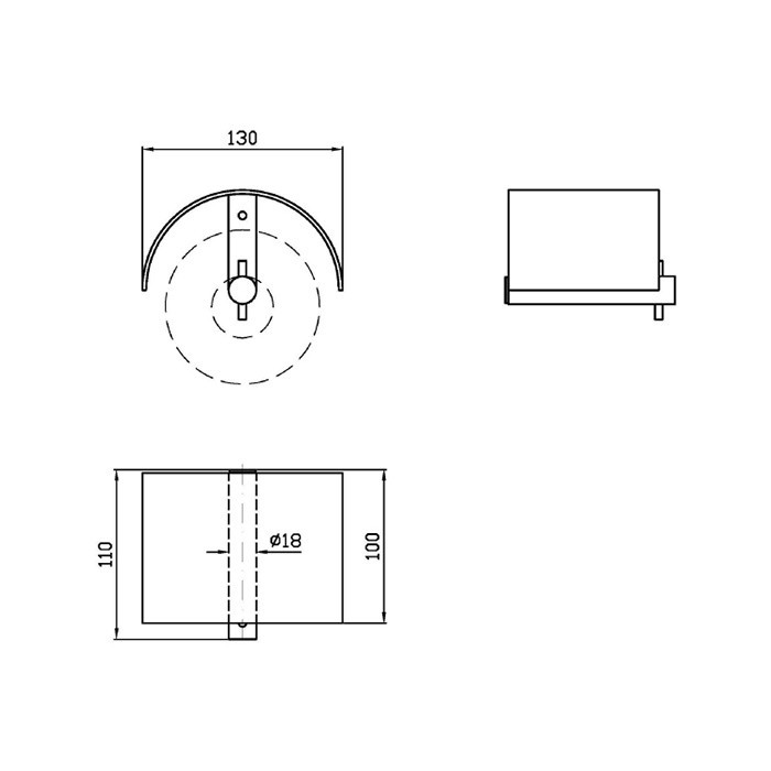 Zucchetti держатель туалетной бумаги, подвесной, с крышкой, closer, хром арт. zad531