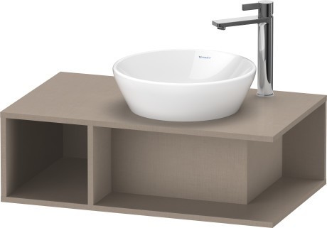 Duravit тумба подвесная под раковину 800 мм х 480 мм, d-neo, de493807575 цвет: лён