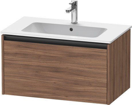 Duravit тумба подвесная под раковину 480 мм х 810 мм х 440 мм, ketho.2, k25063079790000 цвет: орех натуральный