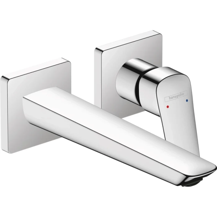 Hansgrohe смеситель для раковины с выпуском, Logis, хром арт. 71256000