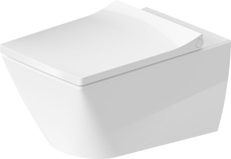Duravit подвесной унитаз 57 см безободковый (rimless), viu, 2511090000 цвет: белый