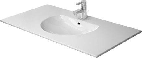 Duravit раковина встраиваемая сверху 103х54см, darling new, 0499100000 цвет: белый
