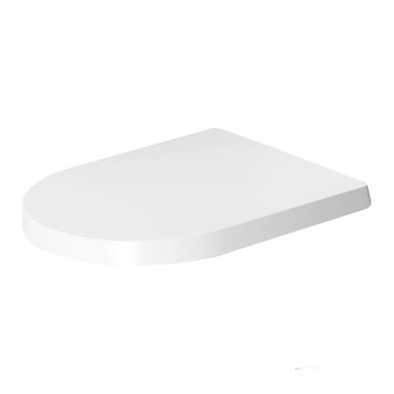 Duravit сиденье для унитаза без автоматическиого опускания, me by starck, 0020012600 цвет: белый/белый шелковисто - матовый