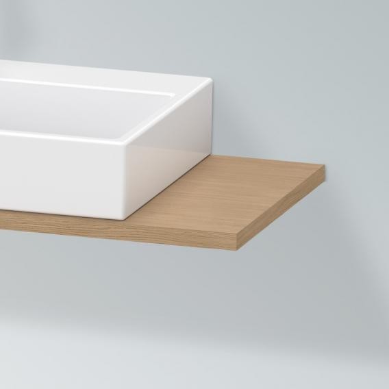 Duravit консоль для накладной и встраиваемой сверху раковины компакт, durastyle, ds104c05252 (w1800) цвет: дуб европейский