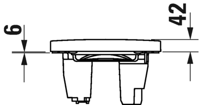 Duravit крышка-биде для унитаза со скрытым подключением, sensowash starck f, 612000012000320 цвет: белый