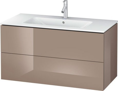 Duravit тумба подвесная под раковину, l-cube, lc624208686 цвет: капучино