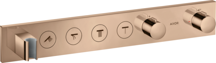 AXOR термостат для душа, ShowerSolutions, красное золото арт. 18357300