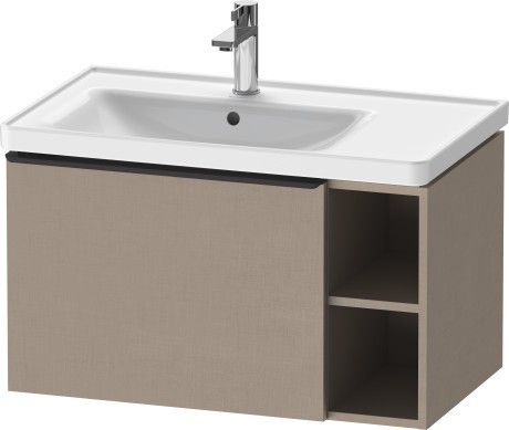 Duravit тумба подвесная под раковину 784 мм х 452 мм, d-neo, de425807575 цвет: лён