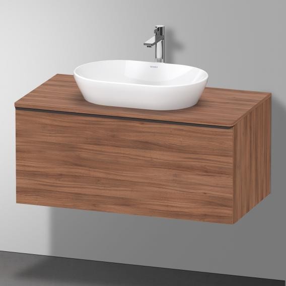 Duravit тумба подвесная под раковину 1000 мм х 550 мм и консолью, d-neo, de494807979 цвет: орех натуральный