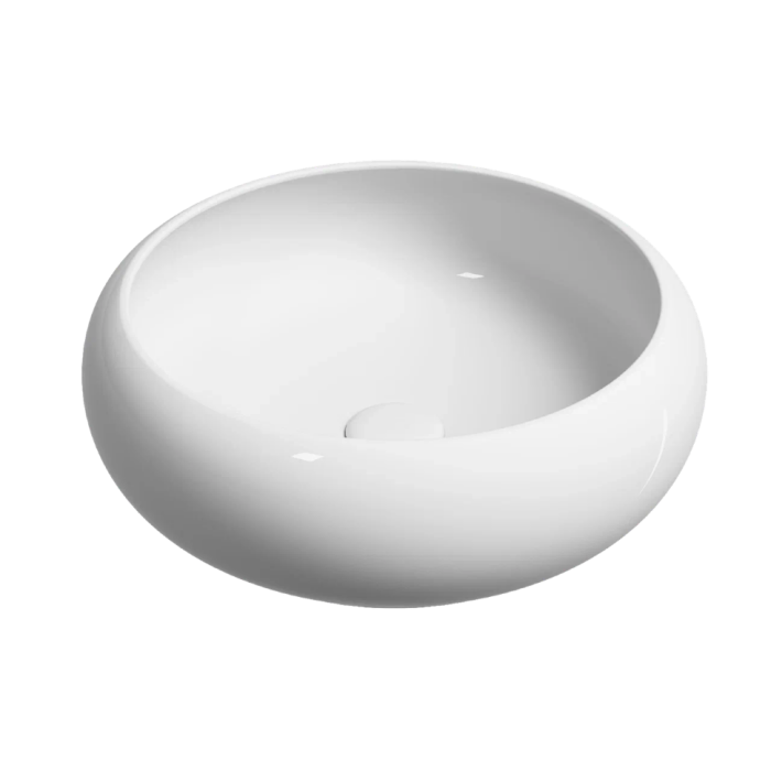 Ceramicanova раковина накладная element, cn6050 цвет: белый
