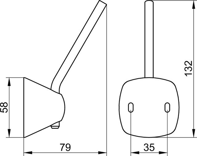 Keuco держатель запасного рулона, city.2, хром арт. 02763 010000